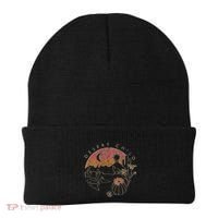 Desert Child Night Landscape Outline Beanie thumb 0