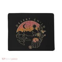 Desert Child Night Landscape Outline Mousepad thumb 0