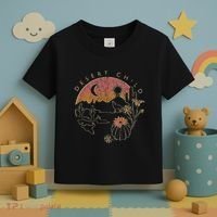 Desert Child Night Landscape Outline Toddler T-Shirt thumb 3