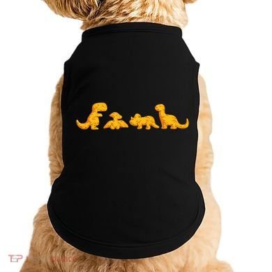 Dino Chicken Nugget Funny Dinosaur Shape Nuggets Nug Lover Doggie Tank