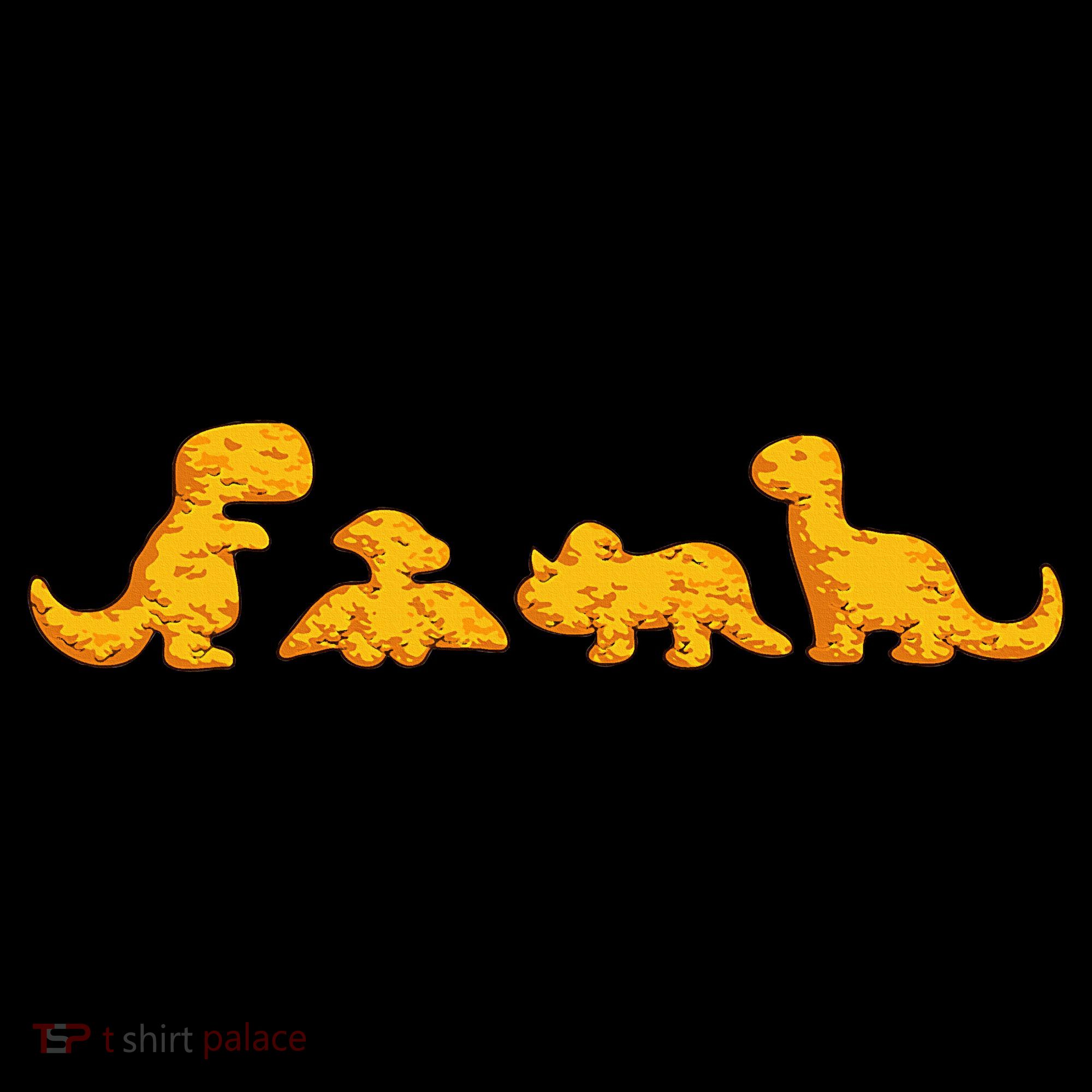 Dino Chicken Nugget Funny Dinosaur Shape Nuggets Nug Lover Women's Tank Top