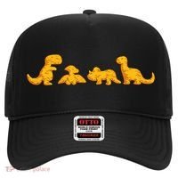 Dino Chicken Nugget Funny Dinosaur Shape Nuggets Nug Lover Hat thumb 0