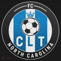 Distressed Charlotte North Carolina CLT Soccer Jersey Women's Hoodie thumb 2