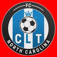 Distressed Charlotte North Carolina CLT Soccer Jersey Santa Hat thumb 1