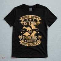 Dino Chicken Nugget Dinosaur Nugs Veggie Funny T-Shirt thumb 5