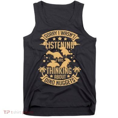 Dino Chicken Nugget Dinosaur Nugs Veggie Funny Tank Top
