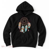 Dream Catcher Native American Feathers Tribal Dreamcatcher Hoodie thumb 0