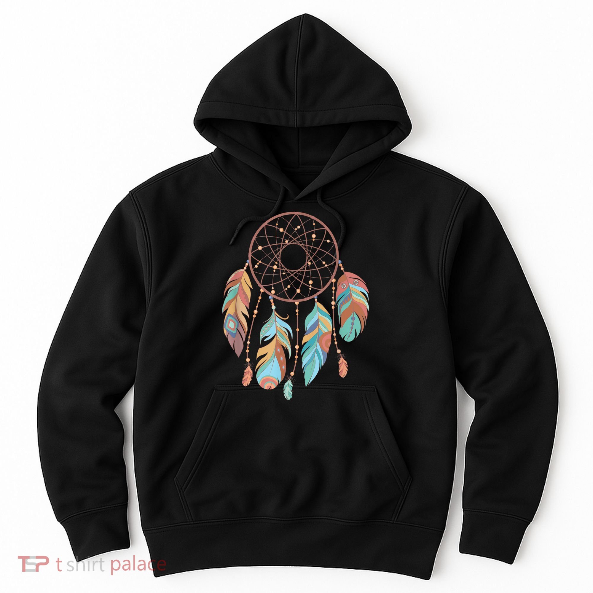 Dream Catcher Native American Feathers Tribal Dreamcatcher Hoodie