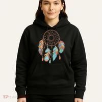 Dream Catcher Native American Feathers Tribal Dreamcatcher Hoodie thumb 5