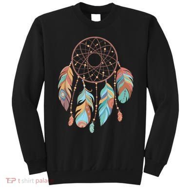 Dream Catcher Native American Feathers Tribal Dreamcatcher Sweatshirt