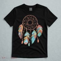 Dream Catcher Native American Feathers Tribal Dreamcatcher T-Shirt thumb 5