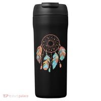 Dream Catcher Native American Feathers Tribal Dreamcatcher 24oz Duet Stainless Steel Tumbler thumb 0