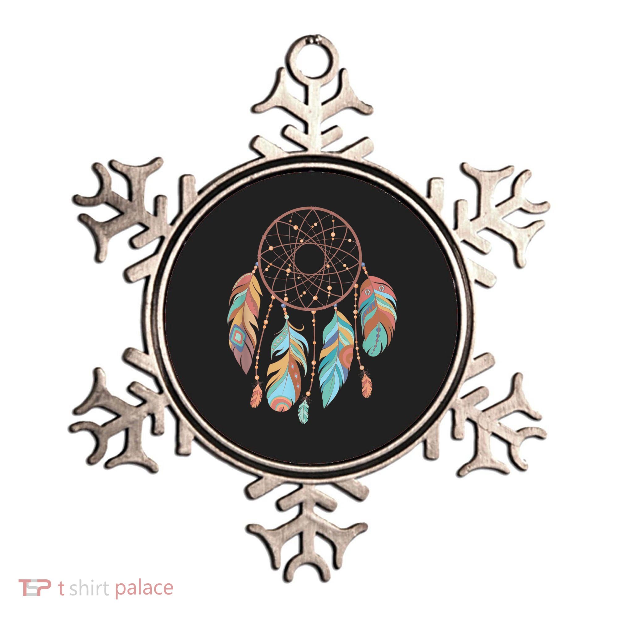 Dream Catcher Native American Feathers Tribal Dreamcatcher Ornament