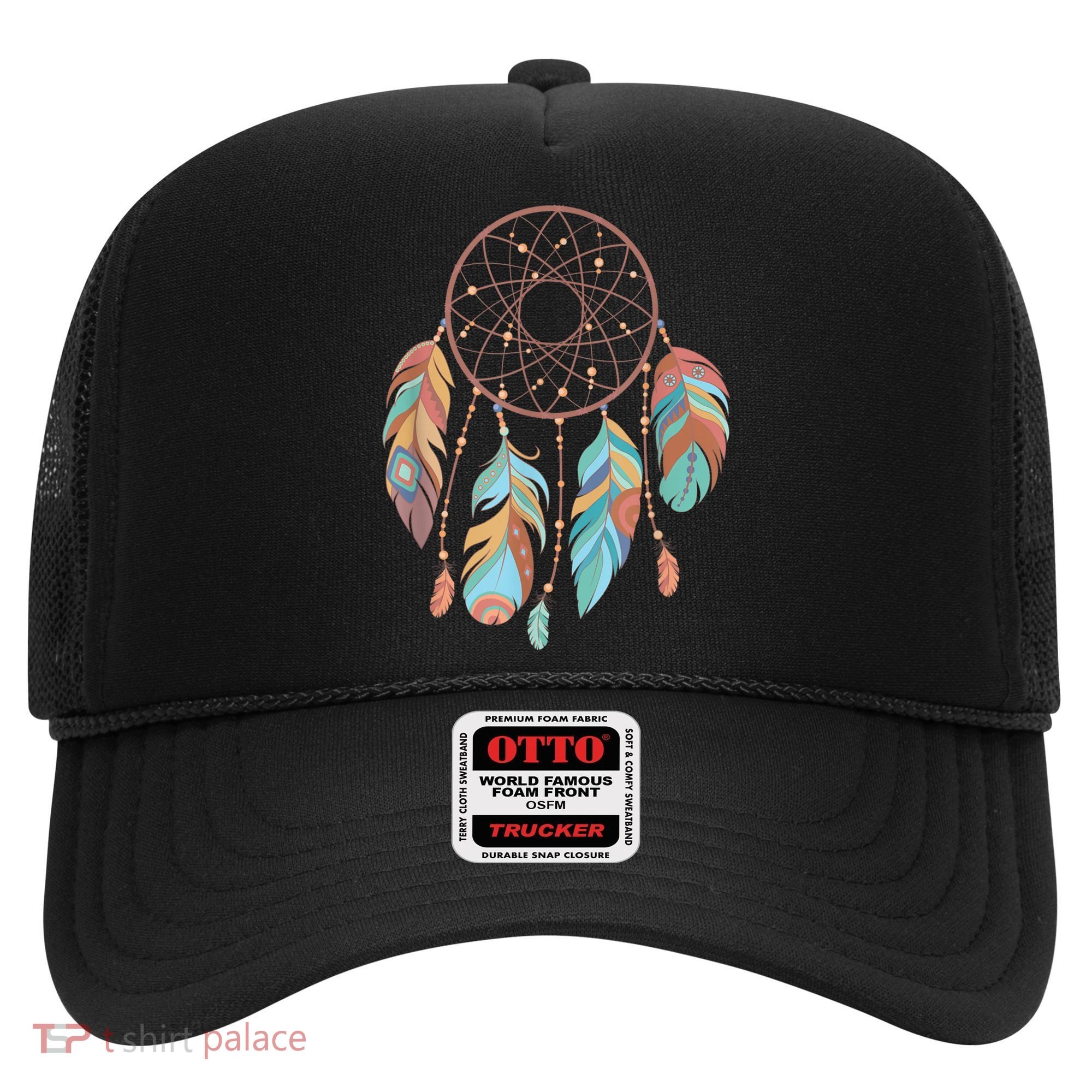 Dream Catcher Native American Feathers Tribal Dreamcatcher Hat