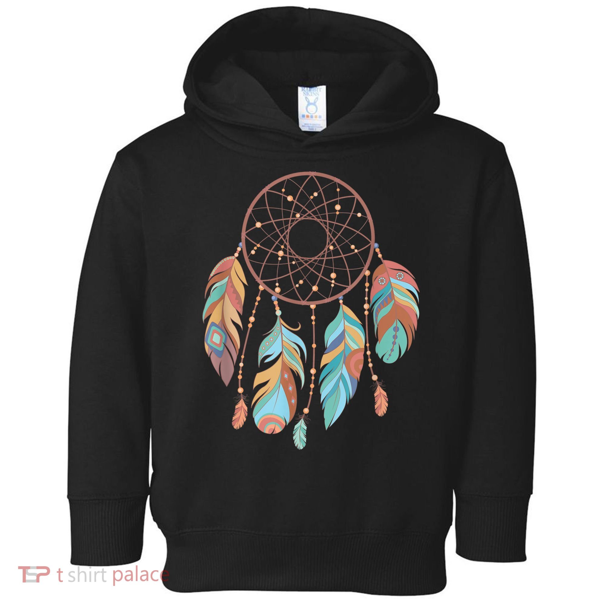 Dream Catcher Native American Feathers Tribal Dreamcatcher Toddler Hoodie