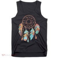 Dream Catcher Native American Feathers Tribal Dreamcatcher Tank Top thumb 0