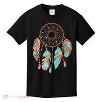 Dream Catcher Native American Feathers Tribal Dreamcatcher Kids T-Shirt thumb 0