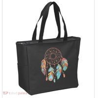 Dream Catcher Native American Feathers Tribal Dreamcatcher Tote Bag thumb 2
