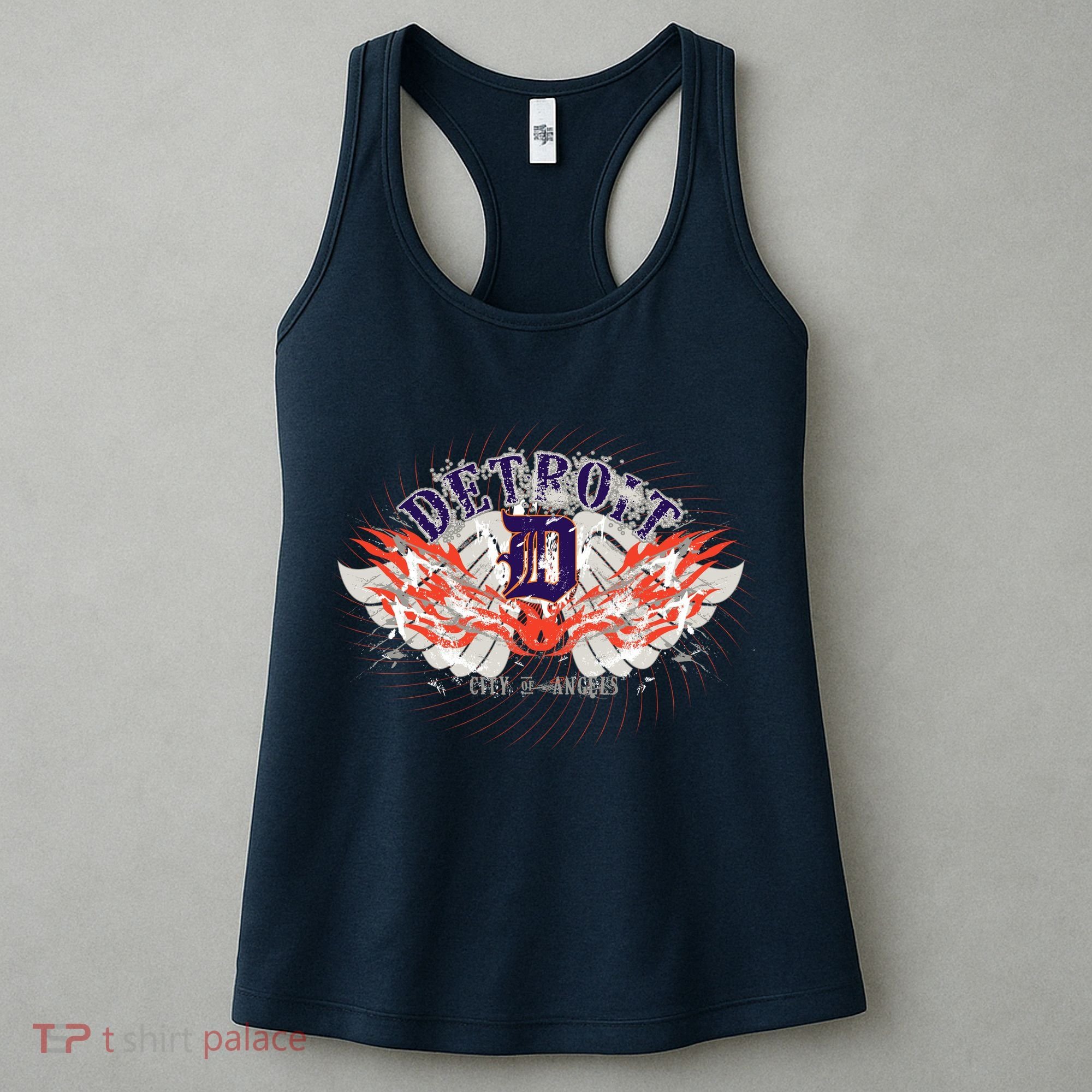 Detroit City Of Angels Women's Tank Top