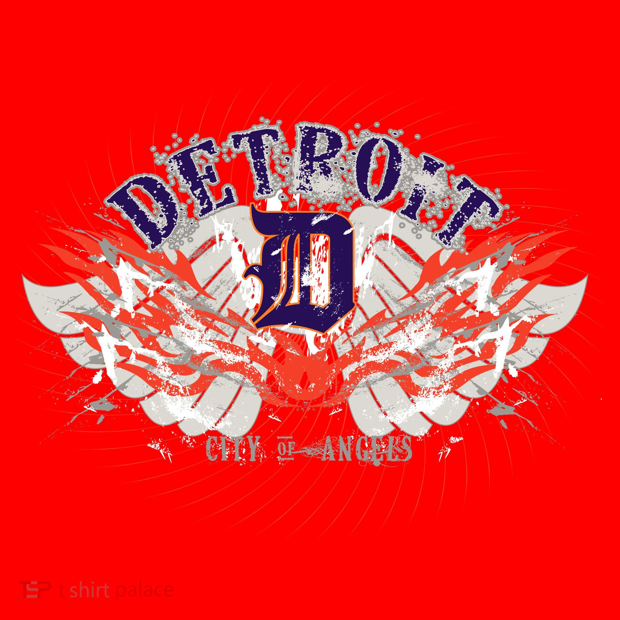 Detroit City Of Angels Santa Hat
