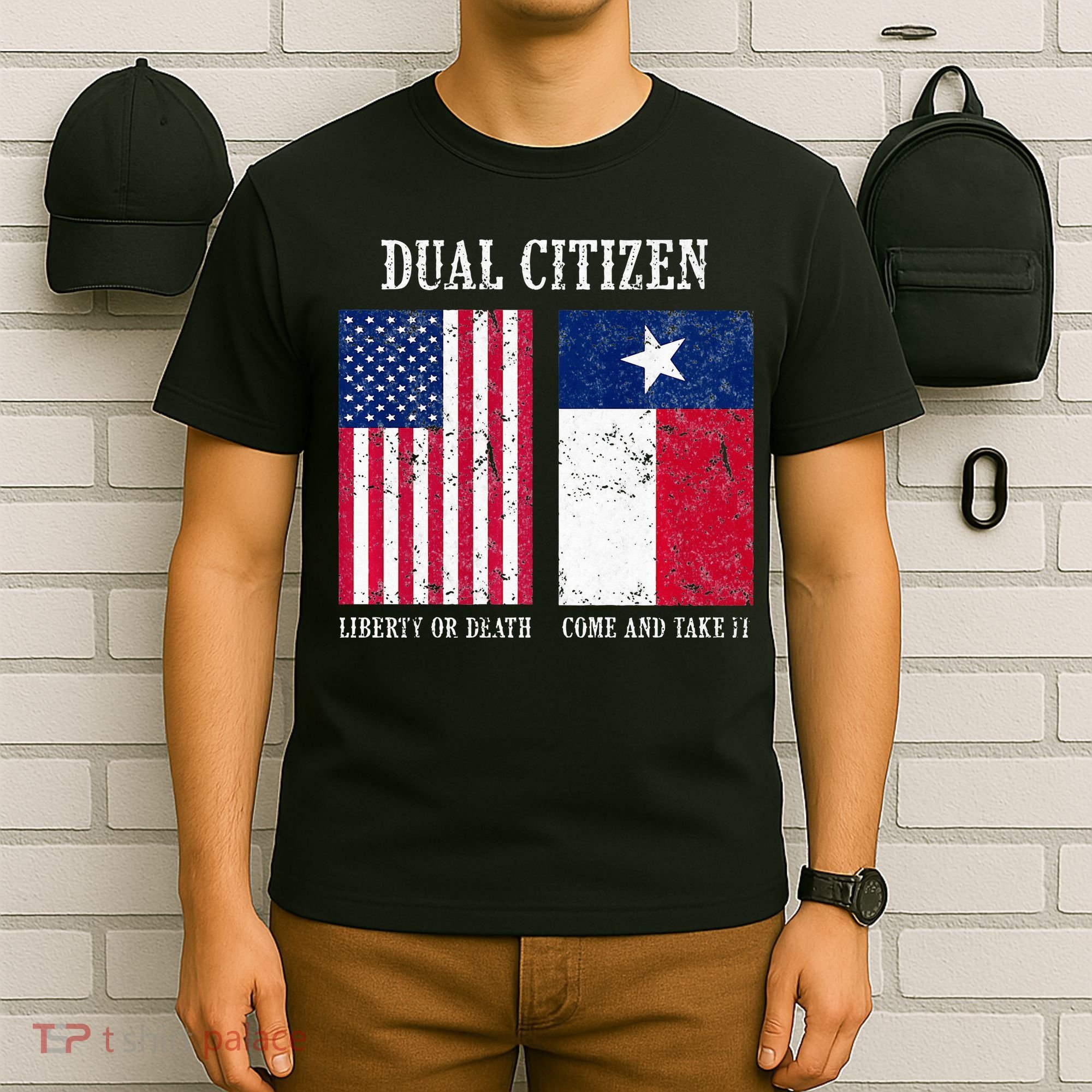 Dual Citizen Of The Usa And Texas Pride T-Shirt