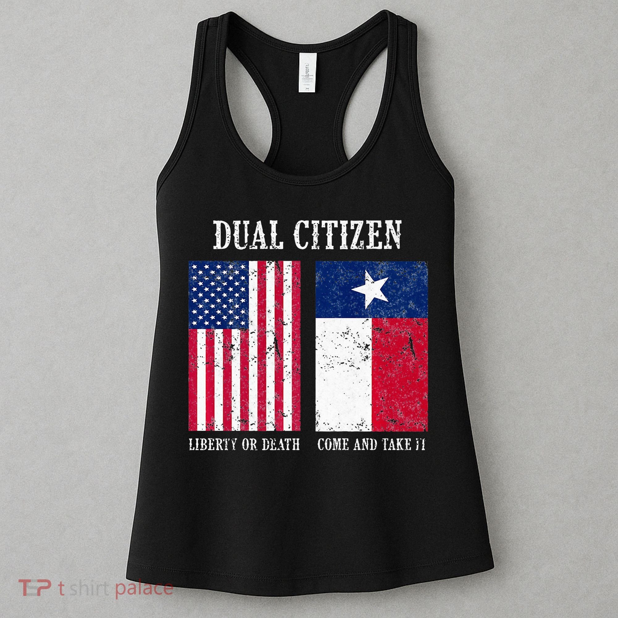 Dual Citizen Of The Usa And Texas Pride Women's Tank Top