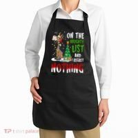 Donkey Christmas On The Naughty List And I Regret Nothing Apron thumb 2