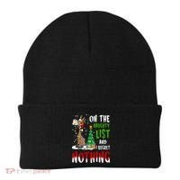 Donkey Christmas On The Naughty List And I Regret Nothing Beanie thumb 0