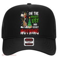 Donkey Christmas On The Naughty List And I Regret Nothing Hat thumb 0