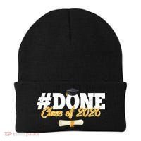 #Done Class Of 2026 Senior Grad Graduation Beanie thumb 0