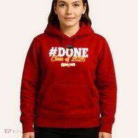 #Done Class Of 2026 Senior Grad Graduation Hoodie thumb 5