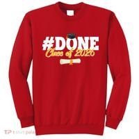 #Done Class Of 2026 Senior Grad Graduation Sweatshirt thumb 0