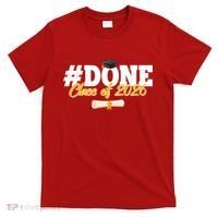#Done Class Of 2026 Senior Grad Graduation T-Shirt thumb 0