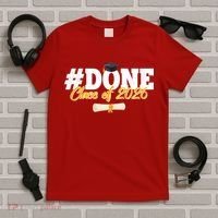 #Done Class Of 2026 Senior Grad Graduation T-Shirt thumb 5