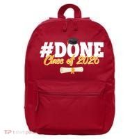#Done Class Of 2026 Senior Grad Graduation 16 in Basic Backpack thumb 0