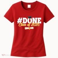 #Done Class Of 2026 Senior Grad Graduation Women's T-Shirt thumb 0