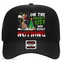 Donkey Christmas On The Naughty List And I Regret Nothing Hat thumb 0