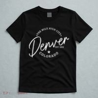 Denver Colorado Pride Mile High City Est. 1858 Denver T-Shirt thumb 5