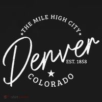 Denver Colorado Pride Mile High City Est. 1858 Denver T-Shirt thumb 7