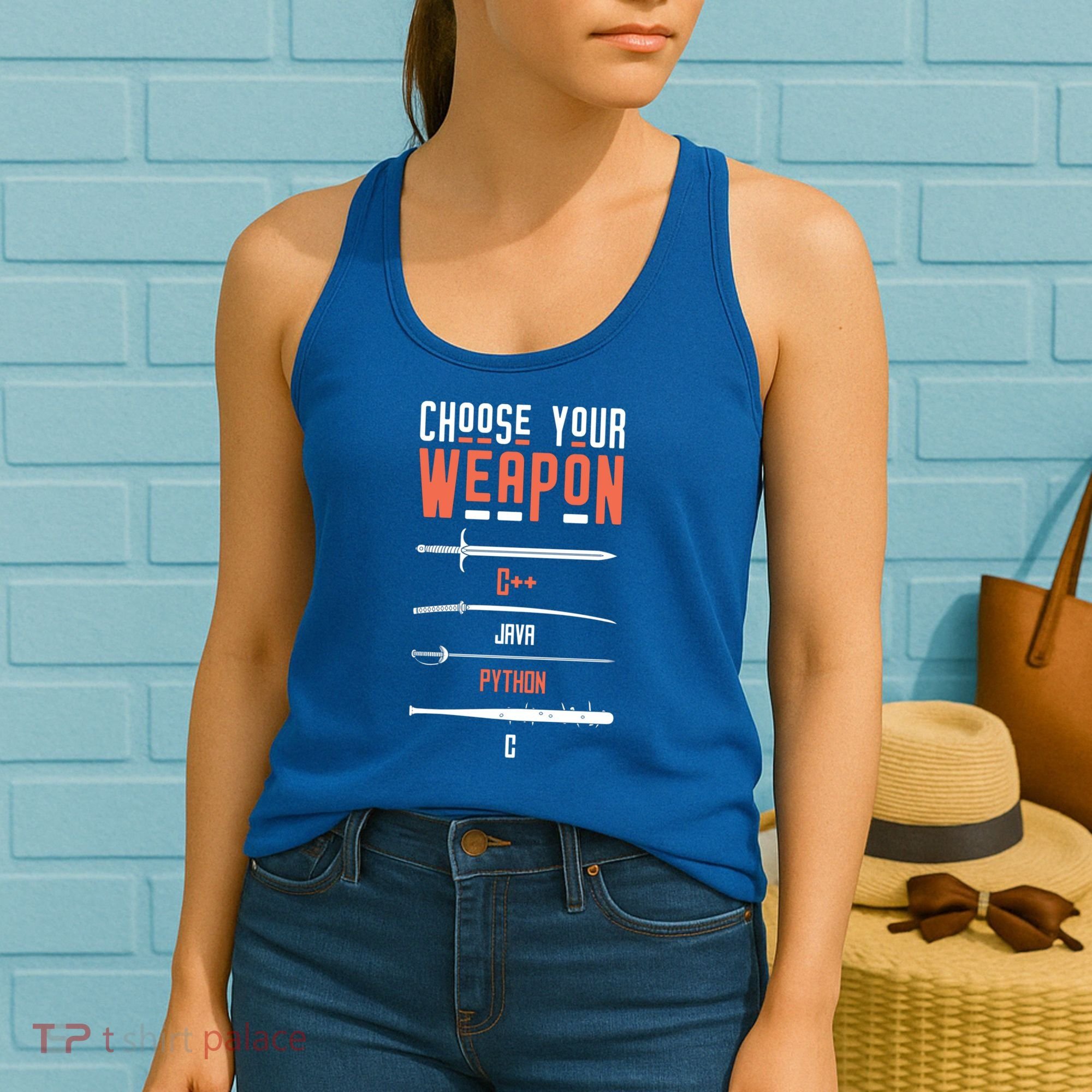 Developer Coder Programming Gift Software Engineer Programmer Great Gift Women's Tank Top