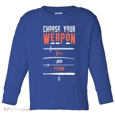 Developer Coder Programming Gift Software Engineer Programmer Great Gift Toddler Long Sleeve