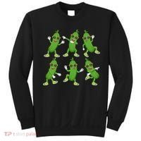 Dabbing Cucumber Pickle Dancing Wearing Sunglasses Dab Dance Sweatshirt thumb 0