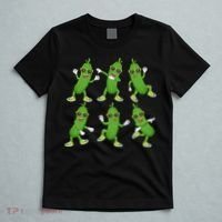 Dabbing Cucumber Pickle Dancing Wearing Sunglasses Dab Dance T-Shirt thumb 5