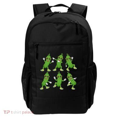 Dabbing Cucumber Pickle Dancing Wearing Sunglasses Dab Dance Backpack