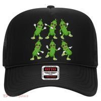 Dabbing Cucumber Pickle Dancing Wearing Sunglasses Dab Dance Hat thumb 0