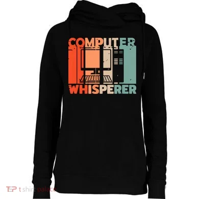 Developer Coder Programming Software Engineer Programmer Womens Funnel Neck Pullover Hood