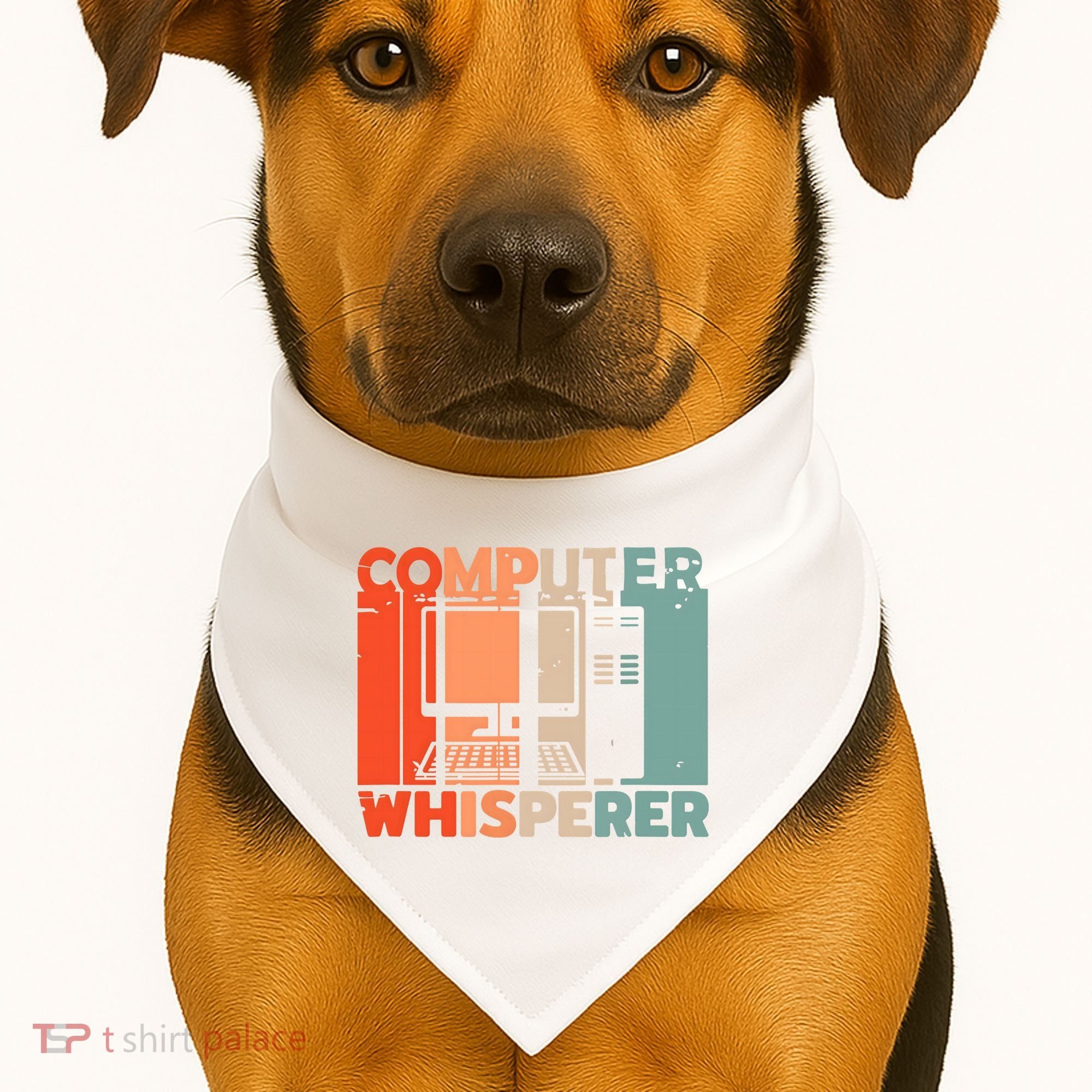 Developer Coder Programming Software Engineer Programmer USA-Made Doggie Bandana