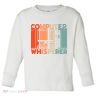 Developer Coder Programming Software Engineer Programmer Toddler Long Sleeve
