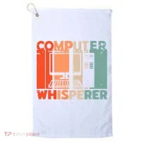 Developer Coder Programming Software Engineer Programmer Golf Towel thumb 0