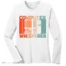 Developer Coder Programming Software Engineer Programmer Women's Long Sleeve Shirt
